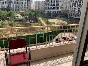 Balcony in 3 BHK Apartment at Supertech Cape Town, Sector 74 – for Rent