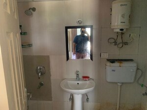 Bathroom in 3 BHK Apartment at Supertech Cape Town, Sector 74 – for Rent