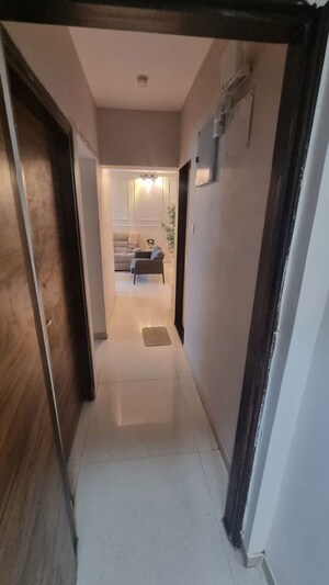 Building Lobby in 2 BHK Apartment at Cosmos 27 Gbr, Kasarvadavali – for Rent