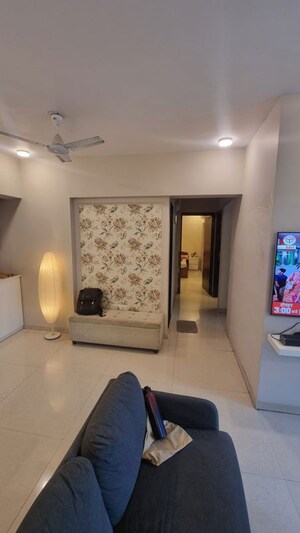 Living Room in 2 BHK Apartment at Cosmos 27 Gbr, Kasarvadavali – for Rent