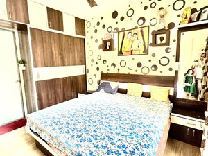 Bedroom in 3 BHK Apartment at Royal Star Starvie, Moshi – for Rent