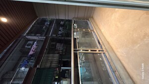 Balcony in 3 BHK Builder Floor at Palm Residency Chhatarpur, Chattarpur – for Rent