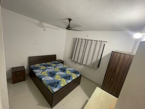Master Bedroom in 3 BHK Apartment at Rohan Abhilasha Building D, Wagholi – for Rent