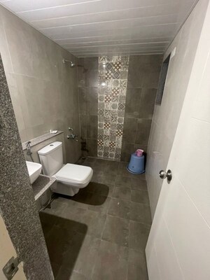 Bathroom in 3 BHK Apartment at Rohan Abhilasha Building D, Wagholi – for Rent