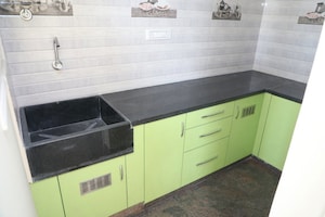 Kitchen in 1 BHK Builder Floor at Ramamurthy Nagar – for Rent