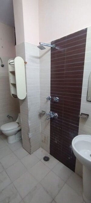 Bathroom in 3 BHK Apartment at Puri Anand Villas Phase II, Sector 81 – for Rent
