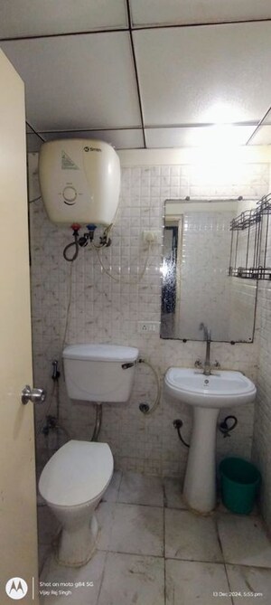 Bathroom in 3 BHK Apartment at Gaur City 2 - 11th Avenue, Sector 16c Greater Noida – for Rent