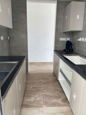 Kitchen in 3 BHK Builder Floor at Ace Palm Floors, Sector 89 – for Rent