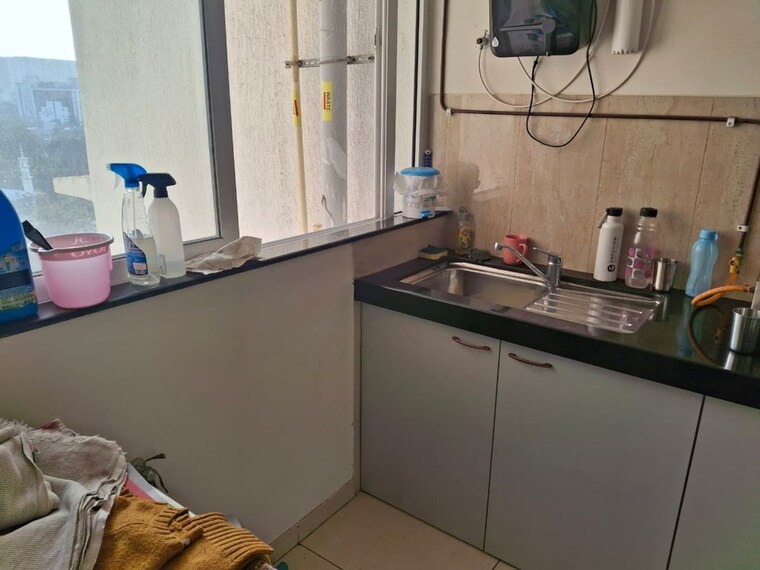Kitchen, lnt-veridian 2 Bedroom 600 Sq.Ft. Apartment In Powai Mumbai 10137247