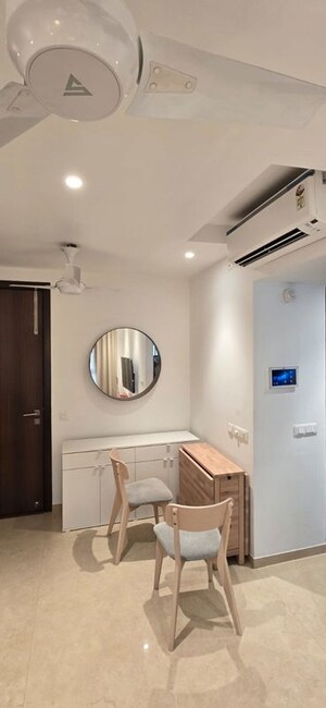 Bathroom in 1 BHK Apartment at Hiranandani Highland, Powai – for Rent