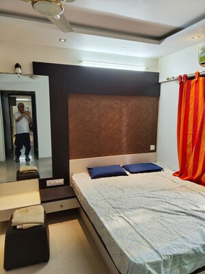 Bedroom in 3 BHK Apartment at Prakriti Society, Baner – for Rent