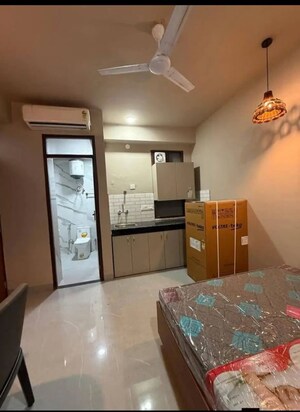 Kitchen in 2 BHK Builder Floor at Saket – for Rent
