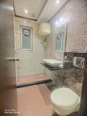 Bathroom in 3 BHK Builder Floor at East Of Kailash – for Rent