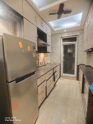 Kitchen in 3 BHK Builder Floor at East Of Kailash – for Rent