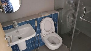 Bathroom in 3 BHK Apartment at Lodha New Cuffe Parade, Wadala – for Sale