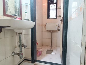 Bathroom in 1.5 BHK Apartment at Neeta Park, Yerawada – for Rent
