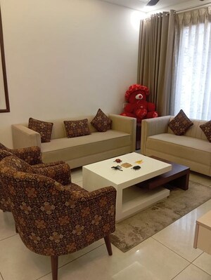 Living Room in 3 BHK Apartment at Malwa Escon Primera, International Airport Road – for Rent