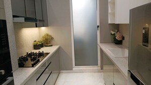 Balcony in 3 BHK Apartment at Marathon Monte South, Byculla West – for Sale