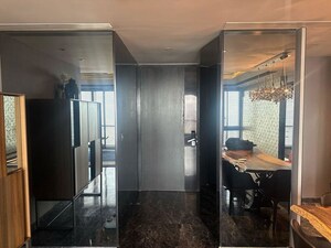 Building Lobby in 3 BHK Apartment at Lodha Trump Tower, Worli – for Sale
