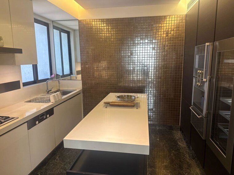 Kitchen, lodha-trump-tower 3 Bedroom 1370 Sq.Ft. Apartment In Worli Mumbai 10137343