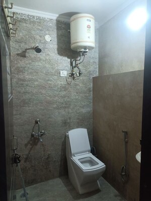 Bathroom in 1 BHK Builder Floor at Saket – for Rent