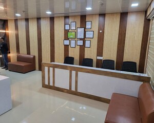 Floor Plan in  Office Space at Ansal Felix Square, Gomti Nagar – for Rent