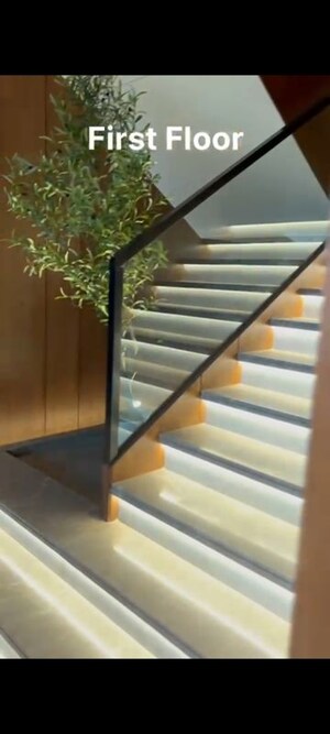 Staircase in 3.5 BHK Apartment at Risland Sky Mansion, Chattarpur – for Sale