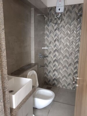 Bathroom in 2 BHK Apartment at Birla Vanya, Kalyan West – for Rent