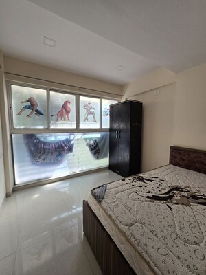 Bedroom in 3 BHK Apartment at Wadgaon Sheri – for Rent