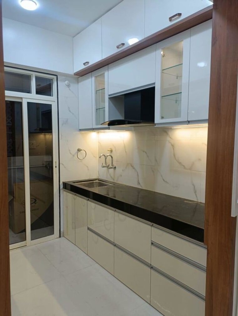Kitchen, namrata-life-360 2 Bedroom 998 Sq.Ft. Apartment In Rahatani Pune 10137378