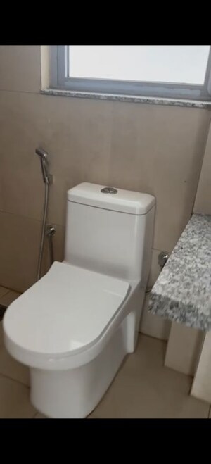 Bathroom in 3 BHK Apartment at Kalpataru Immensa, Kolshet Road – for Rent