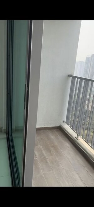 Balcony in 3 BHK Apartment at Kalpataru Immensa, Kolshet Road – for Rent