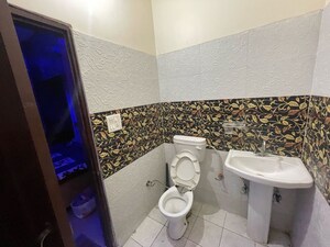 Bathroom in 2 BHK Builder Floor at Khanpur – for Rent