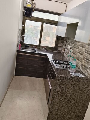 Kitchen in 1 BHK Apartment at Platinum Prive, Andheri West – for Rent