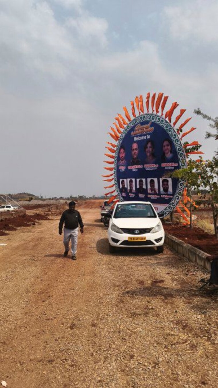 Exterior View, landmark-west-city-grand  165 Sq.Yd. Plot In Kamkole Hyderabad 10134655