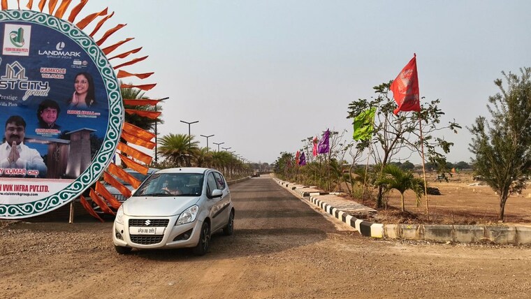 Exterior View, landmark-west-city-grand  165 Sq.Yd. Plot In Kamkole Hyderabad 10134655