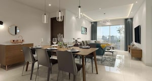 Living Room in 4 BHK Apartment at Brigade Gateway, Kokapet – for Sale