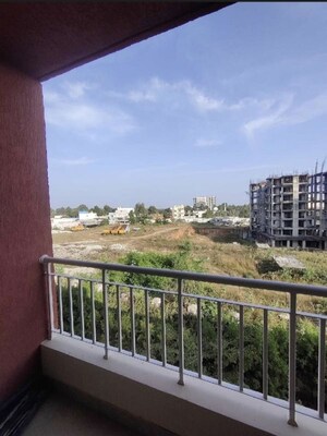 Balcony in 2 BHK Apartment at Brigade Bricklane, Jakkuru – for Rent
