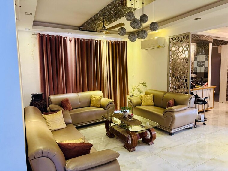 Living Room, orchid-petals 3.5 Bedroom 2061 Sq.Ft. Apartment In Sector 49 Gurgaon 10137500