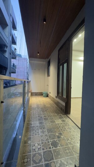 Building Lobby in 1 BHK Apartment at Palm Residency Chhatarpur, Chattarpur – for Rent