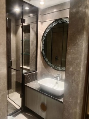 Building Lobby in 4 BHK Builder Floor at Gulmohar Park – for Sale