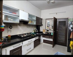 Kitchen in 3 BHK Villa at South Bopal – for Rent