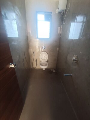 Bathroom in 3 BHK Apartment at Metro Millennium, Malad West – for Rent