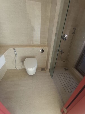 Bathroom in 2 BHK Apartment at Sheth Auris Serenity Tower 2, Malad West – for Rent
