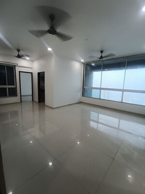 Living Room in 3 BHK Apartment at Shreeji Atlantis, Malad West – for Rent
