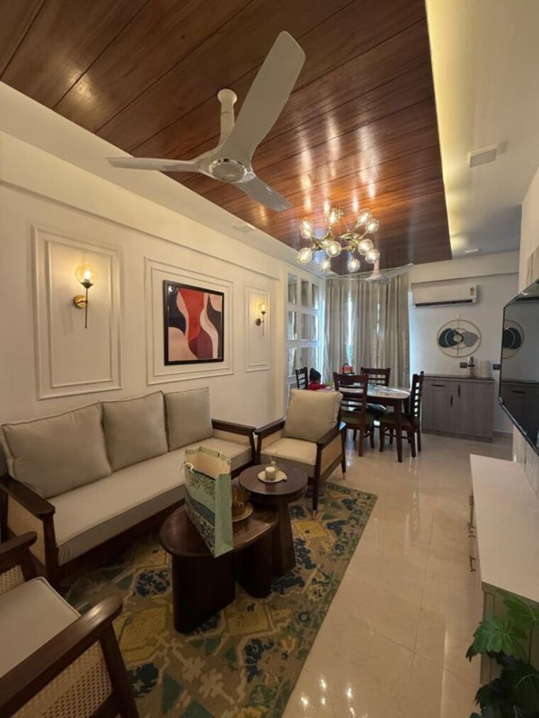 Living Room, signature-global-prime 2 Bedroom 573 Sq.Ft. Apartment In Sector 63a Gurgaon 10137611