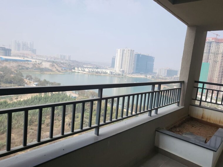 Balcony, asbl-spire 3 Bedroom 1905 Sq.Ft. Apartment In Kokapet Hyderabad 9878606