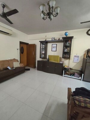 Living Room in 2 BHK Apartment at Vijay Enclave, Waghbil – for Rent