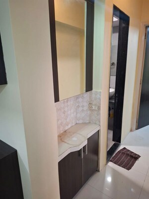 Master Bedroom in 2 BHK Apartment at Group Seven Rushi Heights, Goregaon East – for Rent