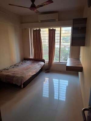 Bedroom in 2 BHK Apartment at Group Seven Rushi Heights, Goregaon East – for Rent